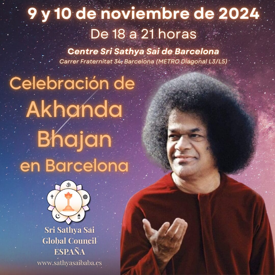 Celebración de la Akhanda Bhajan en Barcelona | 9 y 10 de noviembre