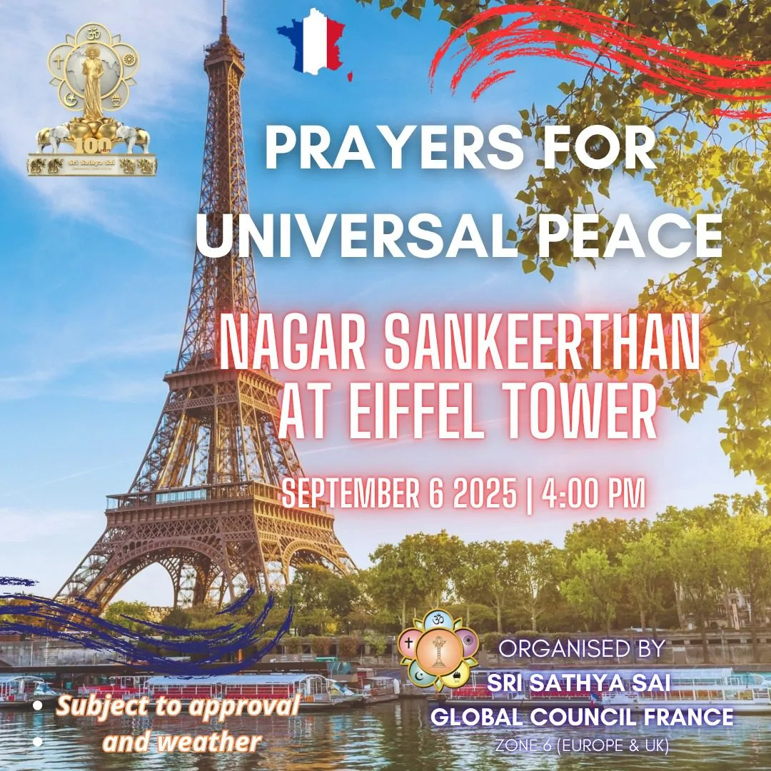 🌍 Un fin de semana de devoción en París: Nagar Sankeerthan y ceremonia Homam 🌺