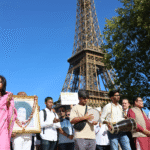 6 de septiembre de 2025 | Nagasankirtan en la Torre Eiffel (París, Francia)