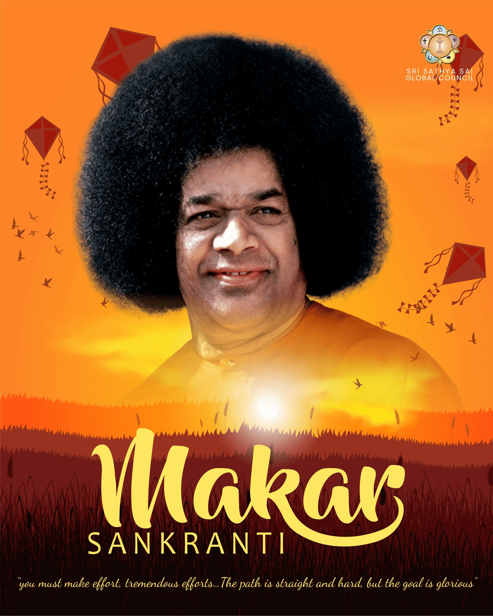 🌾🪁 Saludos de Makara Sankranti