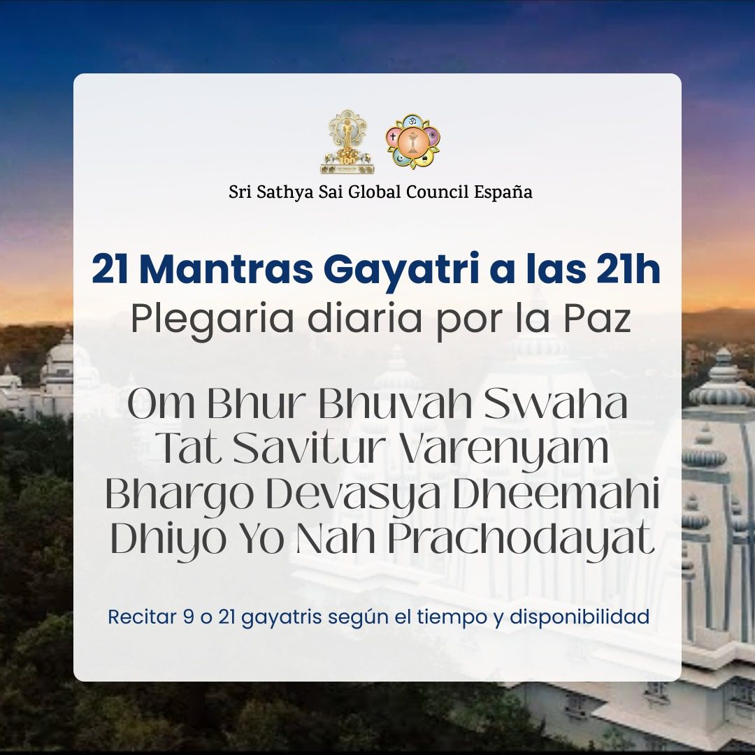 Plegaria Diaria por la Paz Mundial 🌟